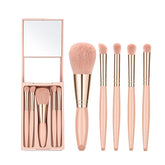 IRYCSSCE travel makeup brush set palm-sized for easy on-the-go application