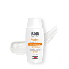 ISDIN Eryfotona Actinica packaging highlights travel friendly mineral sunscreen