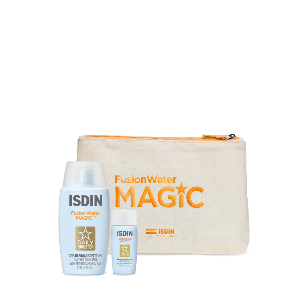 ISDIN Fusion Water MAGIC 50ml bottle delivering lightweight hydration.