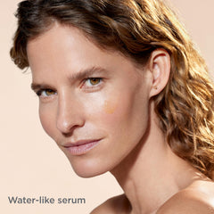 Isdin Melaclear serum application image illustrating gentle night-time spot targeting