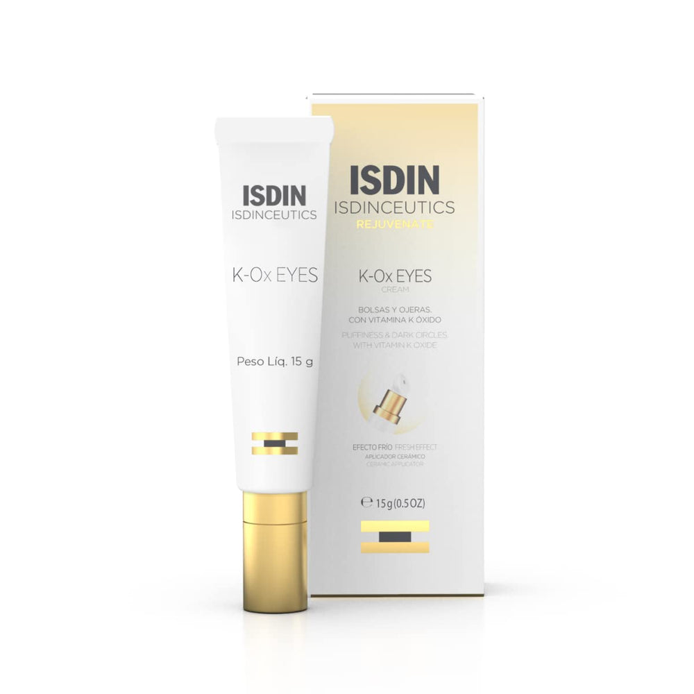 ISDIN Isdinceutics K-Ox Eyes cream tube offers rich hydration for under-eye care