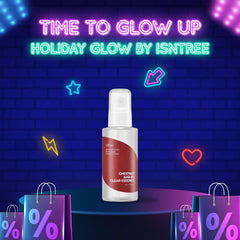 ISNTREE Chestnut AHA 8% exfoliation texture hints at refined skin.