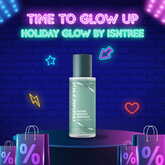 IsNtree Gim PDRN Hydro Ampoule texture swirl highlights water-jelly texture and quick absorption.