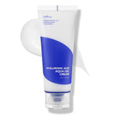 IsNtree Hyaluronic Acid Aqua Gel Cream bottle close-up highlighting lightweight hydration for oily skin