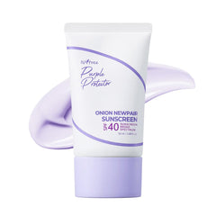 ISNTREE Onion Newpair Sunscreen 50ml tube front view for everyday sun protection.