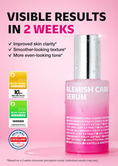 ISOI Blemish Care Up Serum applying for quick morning refresh