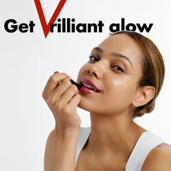 ISOI lip balm texture close-up shows sheer translucent coverage for no makeup days.