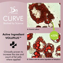 IsoSensuals Curve Butt Cream soft-skin texture delivering hydration and smoothness.