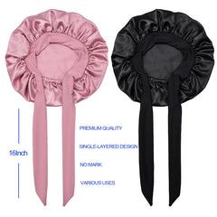 Isshin Beauty no-slip satin bonnet for kids—keeps hair in place during sleep.