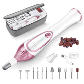 ISTON 36-piece manicure kit displayed for at-home professional nail care.
