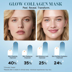 ISTON Collagen Night Wrapping Mask application demonstrates even layer and easy use.