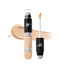 IT Cosmetics Bye Bye Dark Spots serum-tube highlights brightening formula for even skin tone.