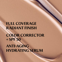 IT Cosmetics CC+ Illumination Tan swatches—color-corrected tones for varied complexions.