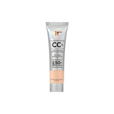 IT Cosmetics CC+ Cream Travel bottle front shows hydrating full-coverage skincare makeup.