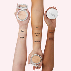 IT Cosmetics Celebration Foundation Illumination swatch reveals rich pigmentation and glow