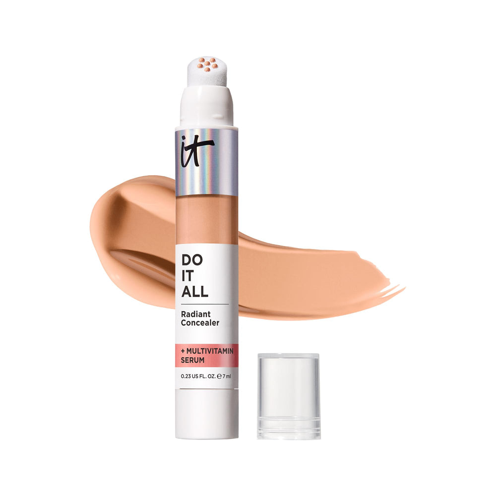 IT Cosmetics Do It All Radiant Concealer packaging showing multitasking makeup and skincare benefits