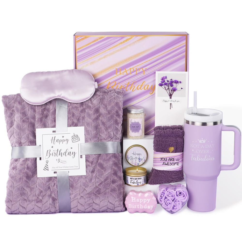 Ithmahco birthday gift box opens to reveal a thoughtful self-care surprise for her.