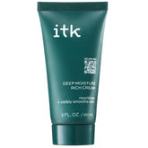 ITK Skincare Deep Moisture Cream jar closeup highlighting rich hydration for dry skin