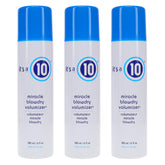 It's a 10 Haircare Miracle Blowdry Volumizer bottle for lightweight lift and voluminous blowouts.