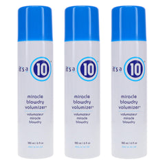 It's a 10 Haircare Miracle Blowdry Volumizer bottle for lightweight lift and voluminous blowouts.