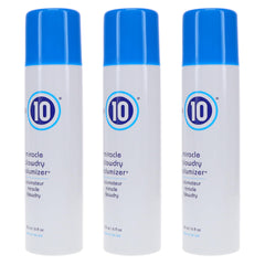 It's a 10 Haircare Miracle Blowdry Volumizer dispensing cap facilitates even application.