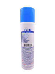 It's A 10 Miracle Blowdry Volumizer applied to hair for detangling and smoothing.