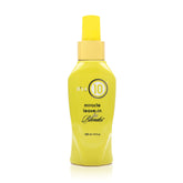 It's a 10 Miracle Leave-In for Blondes bottle delivers lightweight hydration for color-treated hair.