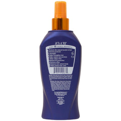 It's A 10 haircare cap close-up highlights conditioning for frizz control and shine prep.