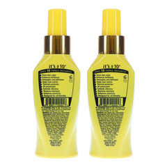 Its A 10 Miracle Blonde Leave-In close-up demonstrates violet-toned formula on bottle