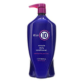 It's a 10 Miracle Daily Conditioner bottle pour highlights fast moisture delivery for dry hair