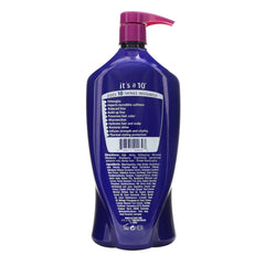 It's a 10 Miracle Daily Conditioner label closeup shows premium ingredients for healthy-looking hair