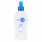 Its A 10 Miracle Leave-In Lite bottle showcases lightweight protection for frizz control.