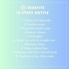 It's a 10 Scalp Restore Miracle Calming Spray application-angle emphasizes calm and skin balance