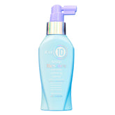 It's a 10 Scalp Restore Miracle Calming Spray bottle front view shows calming benefits