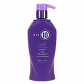 It's a 10 Haircare Silk Express Miracle Silk Shampoo bottle front for silky shine.