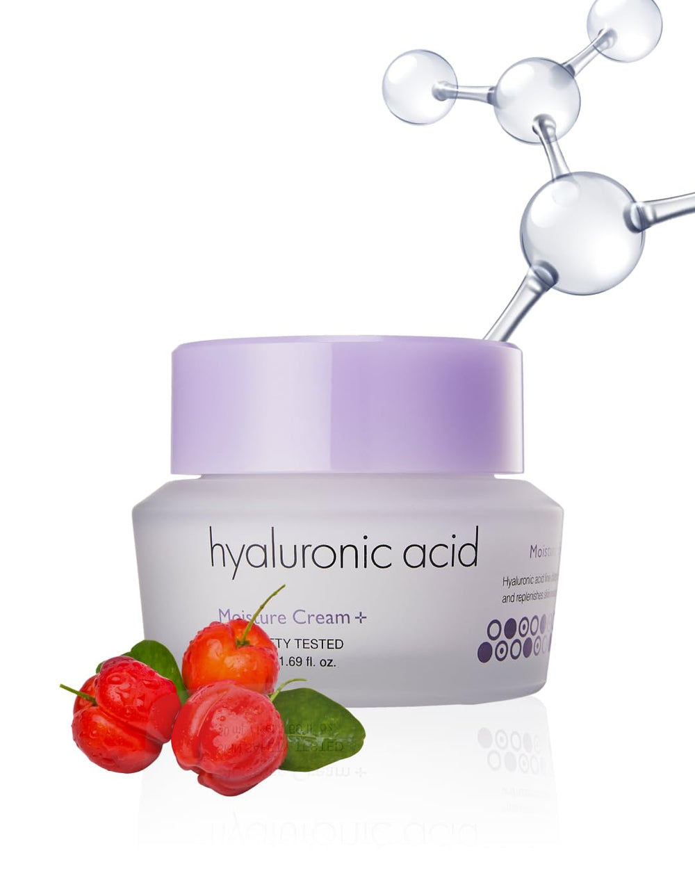 It's Skin Hyaluronic Acid Moisture Cream bottle for daily hydration.