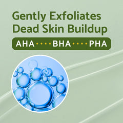 IUNIK spot gel applied to a blemish during skincare routine.