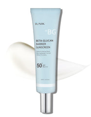 IUNIK Beta-Glucan Water Barrier sunscreen packaging promotes everyday protection in compact design