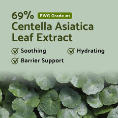 IUNIK Centella Bubble Foaming Cleanser creamy foam texture shows daily cleansing in action.