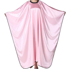 Iusmnur barber cape full-coverage pink 55x63 inches protects clothing during haircuts
