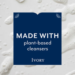 Ivory Body Wash Original rich lather creates a luxurious clean during daily showers.