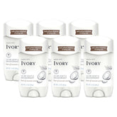 Ivory coconut-scented aluminum-free deodorant in a 6-pack for daily freshness