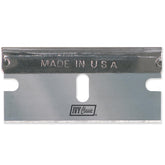 IVY Classic 11182 single-edge blade closeup highlights a sharp edge for clean cuts.