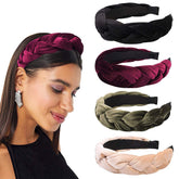 Ivyu headbands women's twist velvet cover for chic look and all-day comfort.