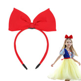 Ivyu Red Bow Headband with a large bow for Powerpuff Girls cosplay and festive looks.