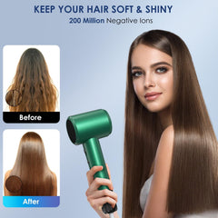 IWAANYI professional hair dryer 8 drying modes for customized styling and precise results.