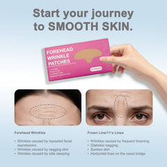 IyxicmI forehead patch demonstrates easy, no-cut application