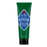 Jack Black Leave It In Balm tube-front shows a creamy leave-in formula for hair and beard care