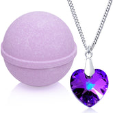 Jackpot Candles Enliven Me Lavender Bath Bomb exterior packaging showcases premium, handmade USA quality.