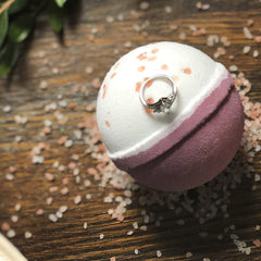 Jackpot Candles extra-large 10oz bath bomb for a long, luxurious soak.